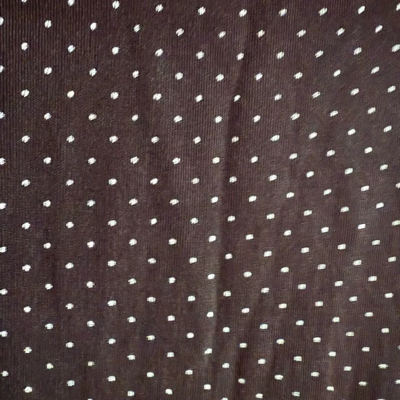 Chico's Travelers Black and White Dotted Midi Dress - Picture 3 of 7